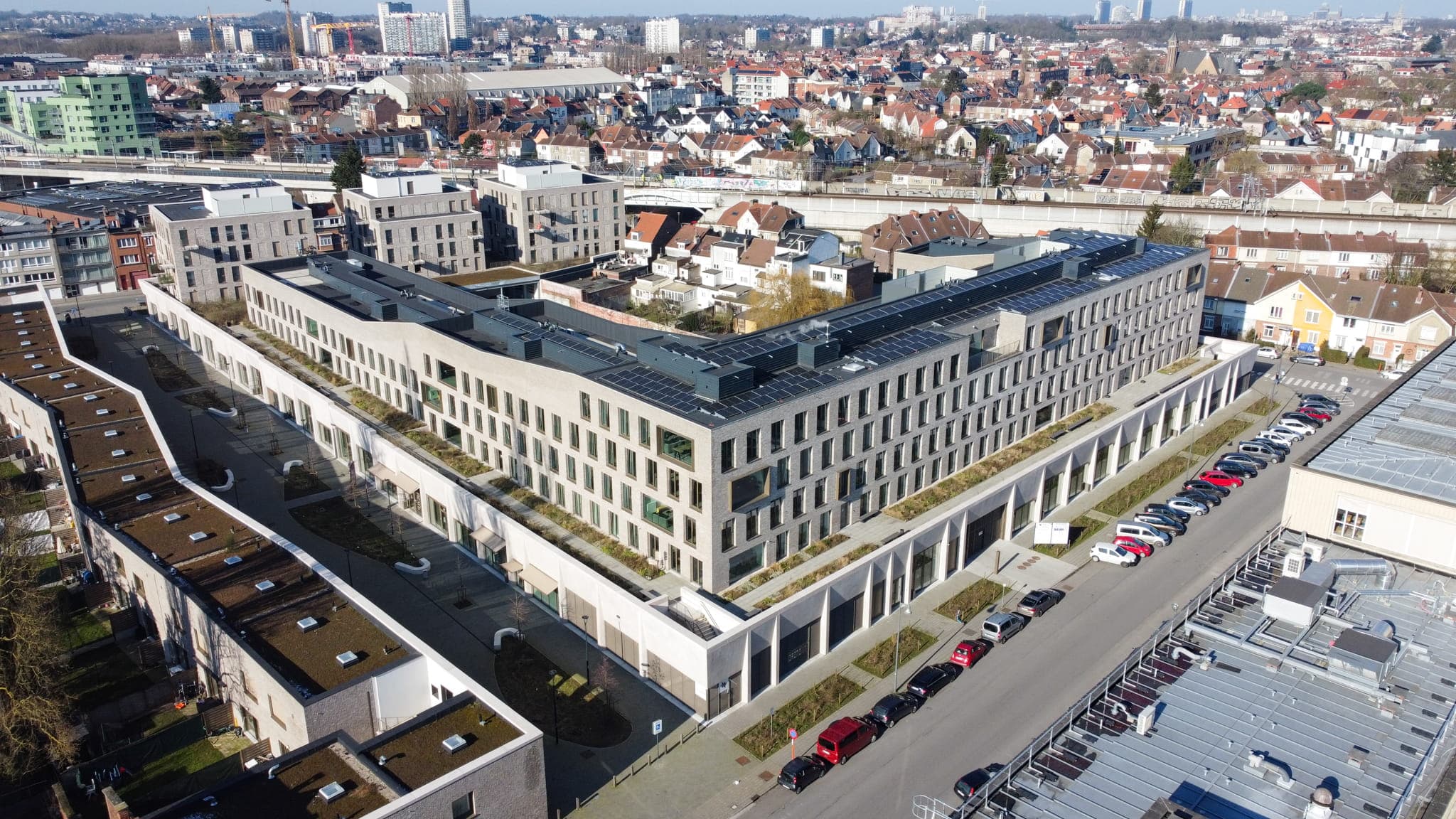 Résidence CityCampus et quartier bruxellois